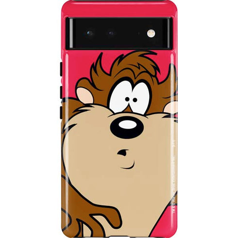 Looney Tunes Tasmanian Devil Zoomed In Pixel Cases